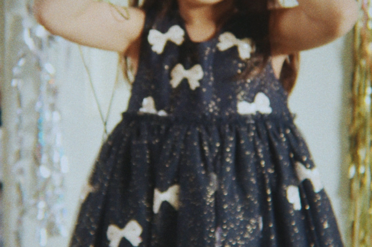 Konges Sløjd A/S WOVEN DRESSES bowie night sky sequin