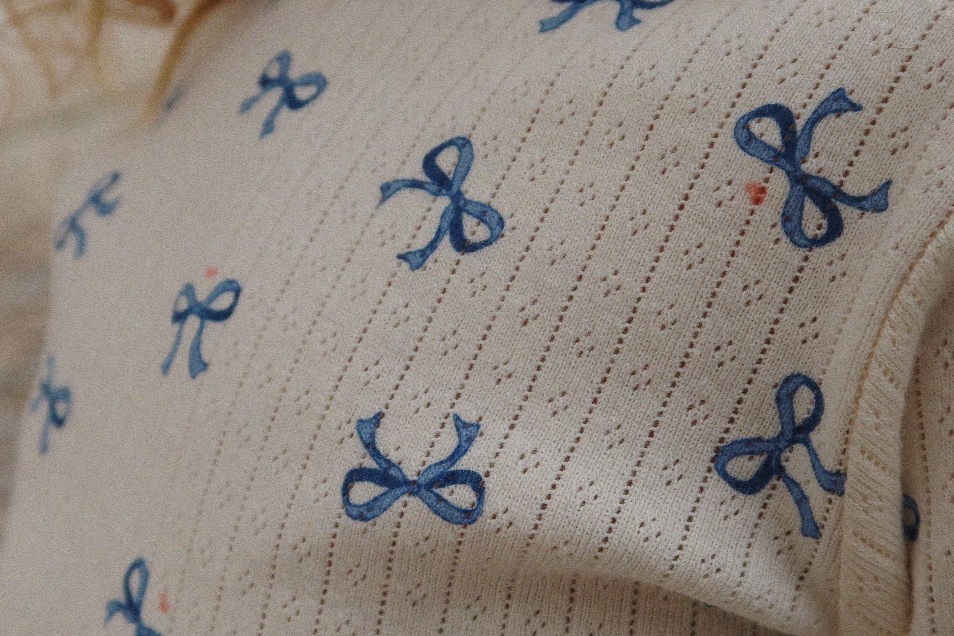 Konges Sløjd A/S JERSEY DRESSES bow bleu