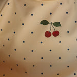 Konges Sløjd A/S DINNER BIBS navy dot/rain washed