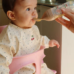 Konges Sløjd A/S DINNER BIBS navy dot/rain washed