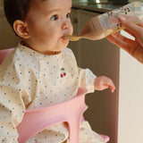 Konges Sløjd A/S DINNER BIBS navy dot/rain washed