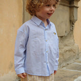 Konges Sløjd A/S WOVEN SHIRTS blue stripe