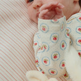 Konges Sløjd A/S BABY BEDDING stripie petite rose