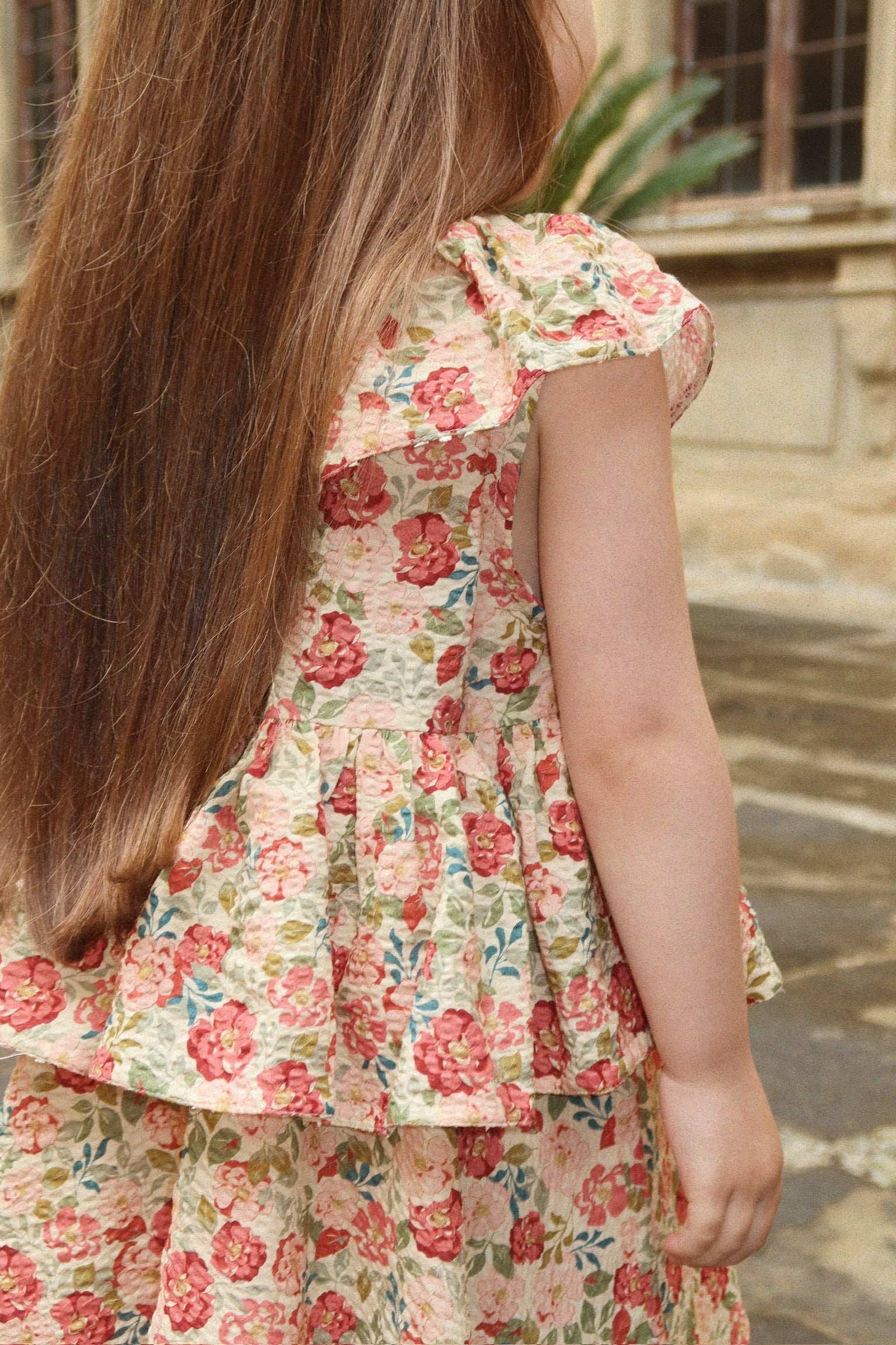 BELLA FRILL DRESS - tango – Konges Sløjd®