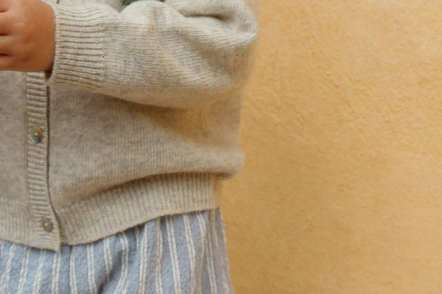 Konges Sløjd A/S KNITTED CARDIGANS off white melange