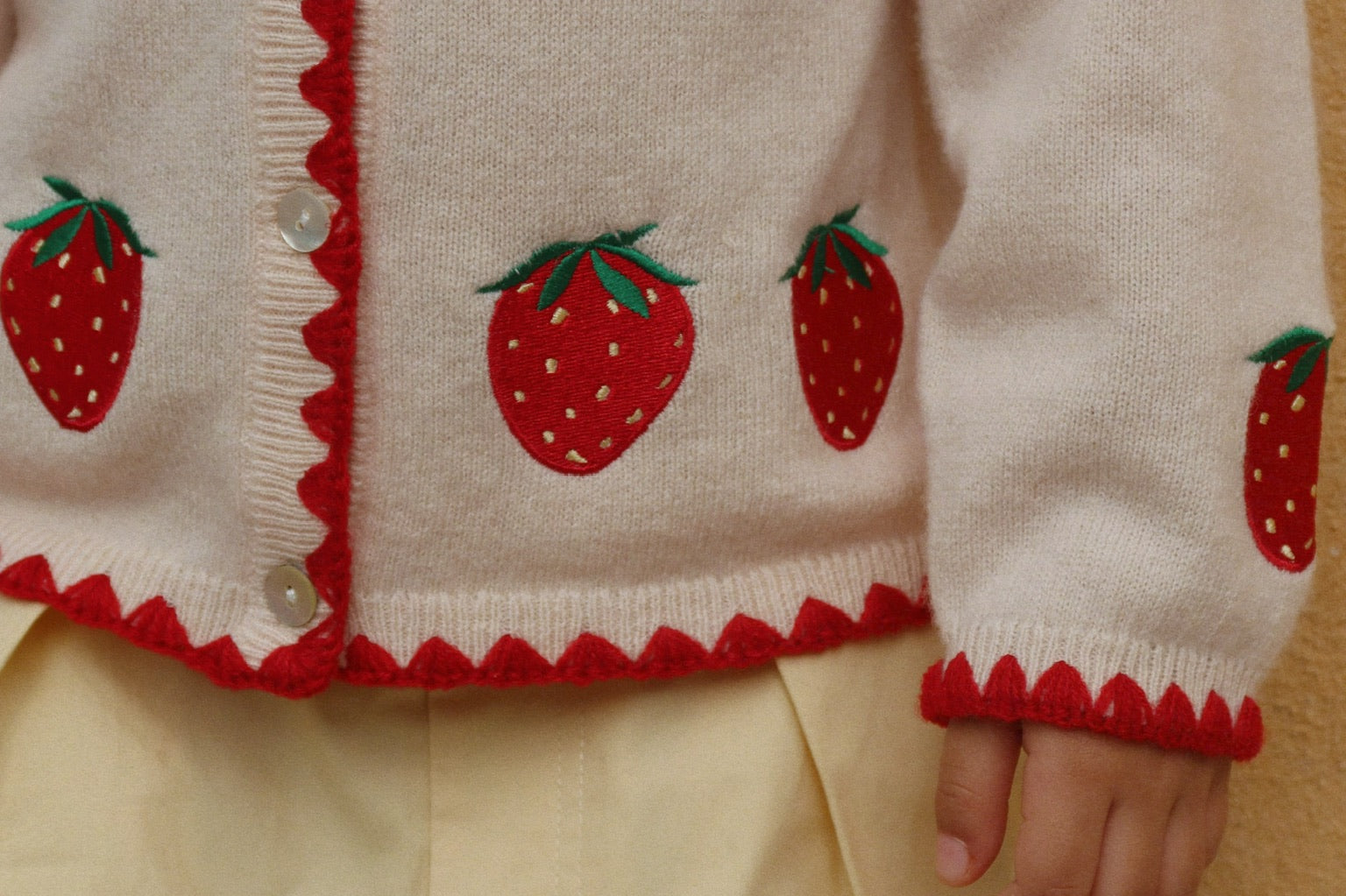 Konges Sløjd A/S KNITTED CARDIGANS buttercream