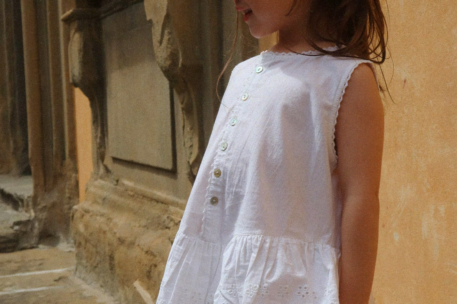 Konges Sløjd A/S WOVEN DRESSES bright white