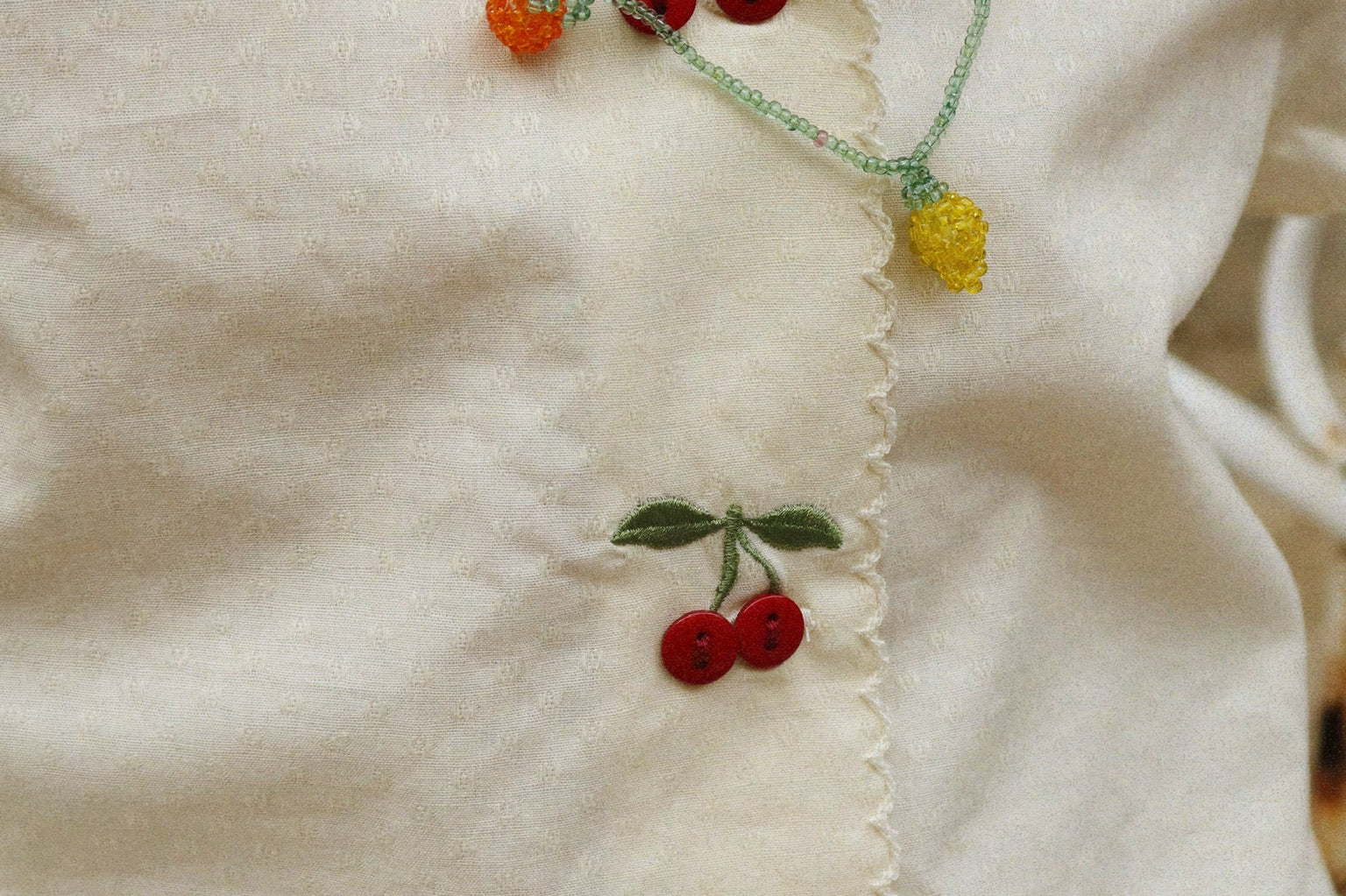 Konges Sløjd A/S WOVEN DRESSES cloud cream