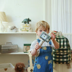 Konges Sløjd A/S WOVEN ROMPERS & JUMPSUITS lemon denim