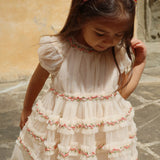 Konges Sløjd A/S WOVEN DRESSES buttercream