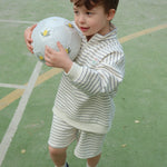 Konges Sløjd A/S JERSEY SHORTS & BLOOMERS flintstone stripe