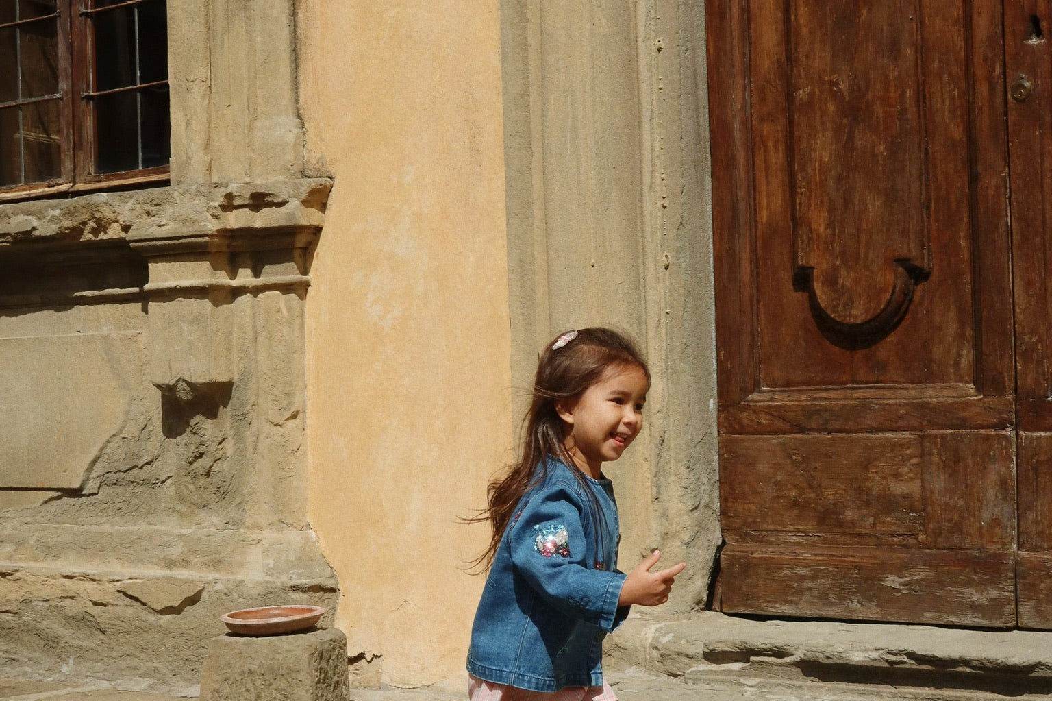 Konges Sløjd A/S WOVEN SHORTS & BLOOMERS soleil/bleu/basil stripe