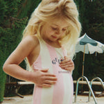 Konges Sløjd A/S SWIMSUITS candy rose stripe