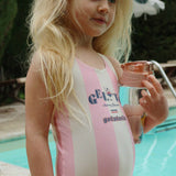 Konges Sløjd A/S SWIMSUITS candy rose stripe