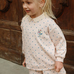 Konges Sløjd A/S JERSEY SHORTS & BLOOMERS rosewater dot