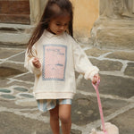 Konges Sløjd A/S WOVEN SHORTS & BLOOMERS soleil/bleu/basil stripe