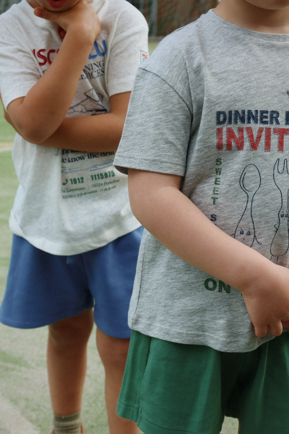 Konges Sløjd A/S JERSEY T-SHIRTS grey melange