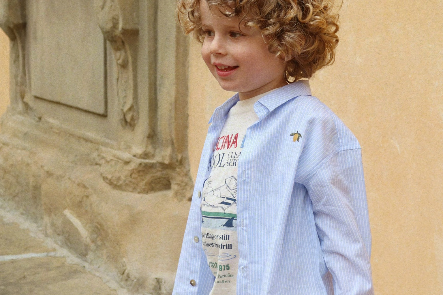 Konges Sløjd A/S WOVEN SHIRTS blue stripe