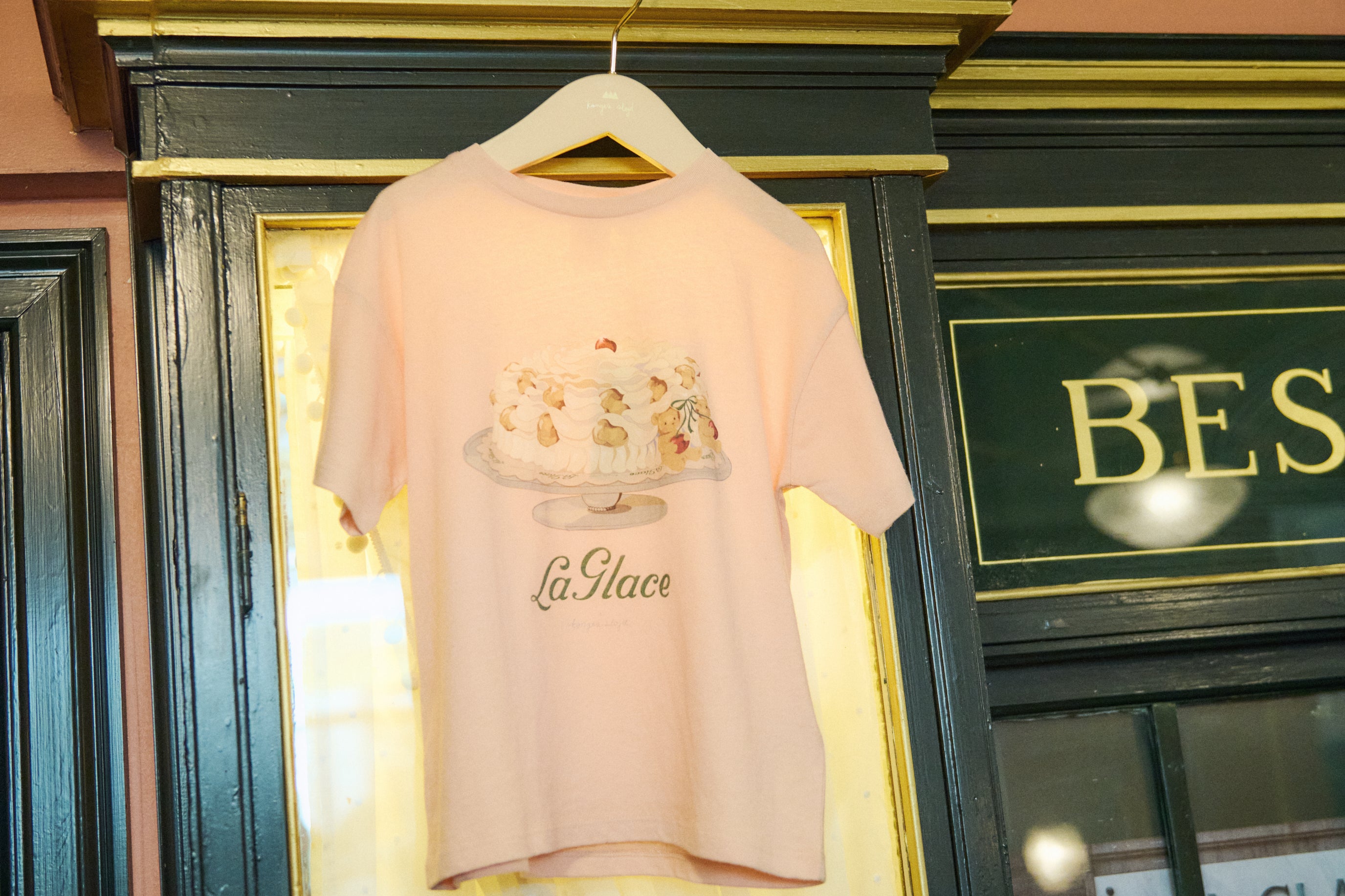 Konges Sløjd A/S JERSEY T-SHIRTS cameo rose