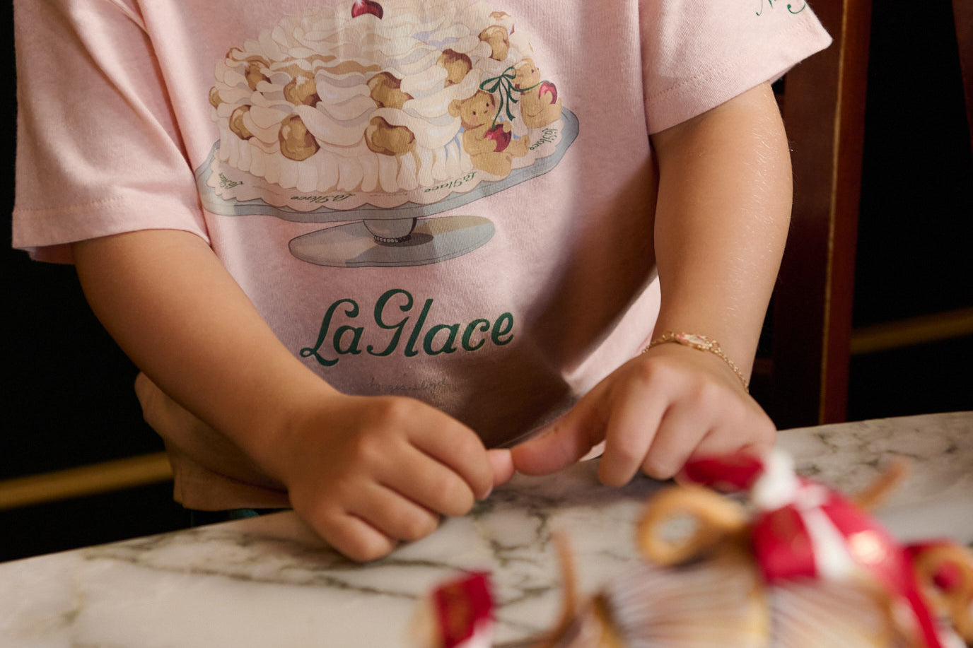 Konges Sløjd A/S JERSEY T-SHIRTS cameo rose