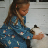 Konges Sløjd A/S WOVEN JACKETS & VESTS bow kitty denim