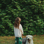 Konges Sløjd A/S WOVEN PANTS dot miao verde