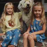 Konges Sløjd A/S WOVEN DRESSES bow kitty denim