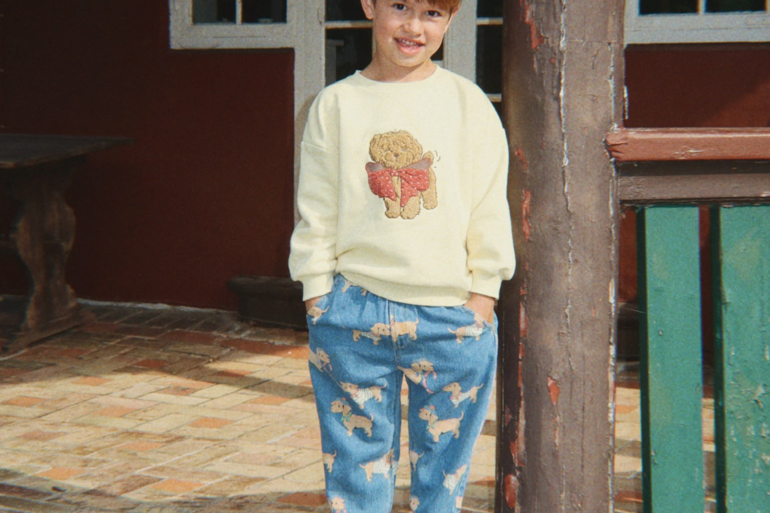 Konges Sløjd A/S WOVEN PANTS bassotto