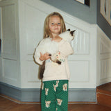 Konges Sløjd A/S WOVEN PANTS dot miao verde