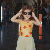 Konges Sløjd A/S WOVEN SHORTS & BLOOMERS pale olive green/ermine