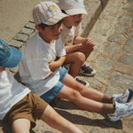 Konges Sløjd A/S WOVEN SHORTS & BLOOMERS pale olive green/ermine