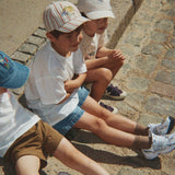 Konges Sløjd A/S WOVEN SHORTS & BLOOMERS pale olive green/ermine