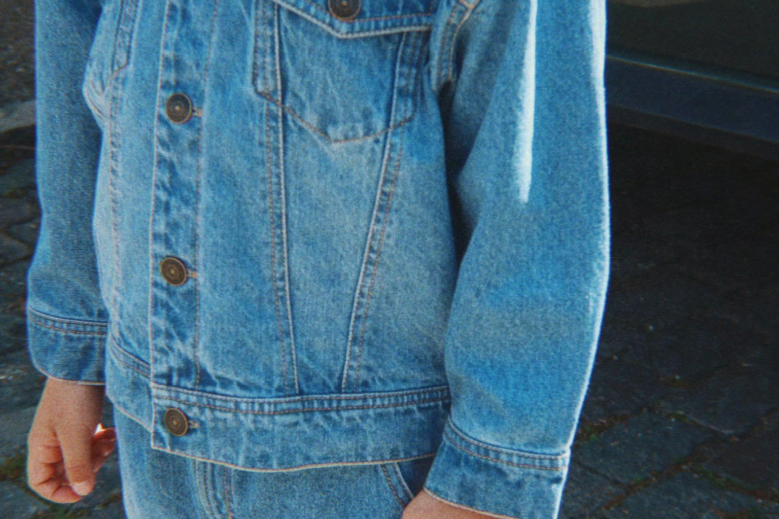 Konges Sløjd A/S WOVEN JACKETS & VESTS denim blue