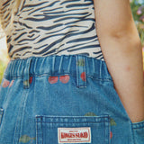 Konges Sløjd A/S WOVEN SKIRTS ma grande cerise denim