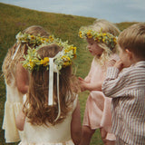 Konges Sløjd A/S WOVEN DRESSES eggnog