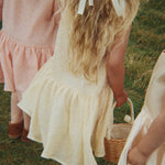 Konges Sløjd A/S WOVEN DRESSES buttercream