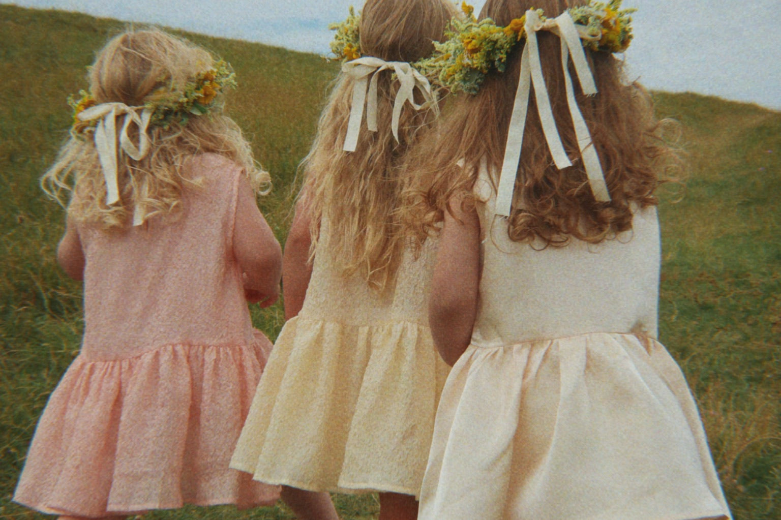 Konges Sløjd A/S WOVEN DRESSES buttercream
