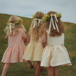 Konges Sløjd A/S WOVEN DRESSES buttercream