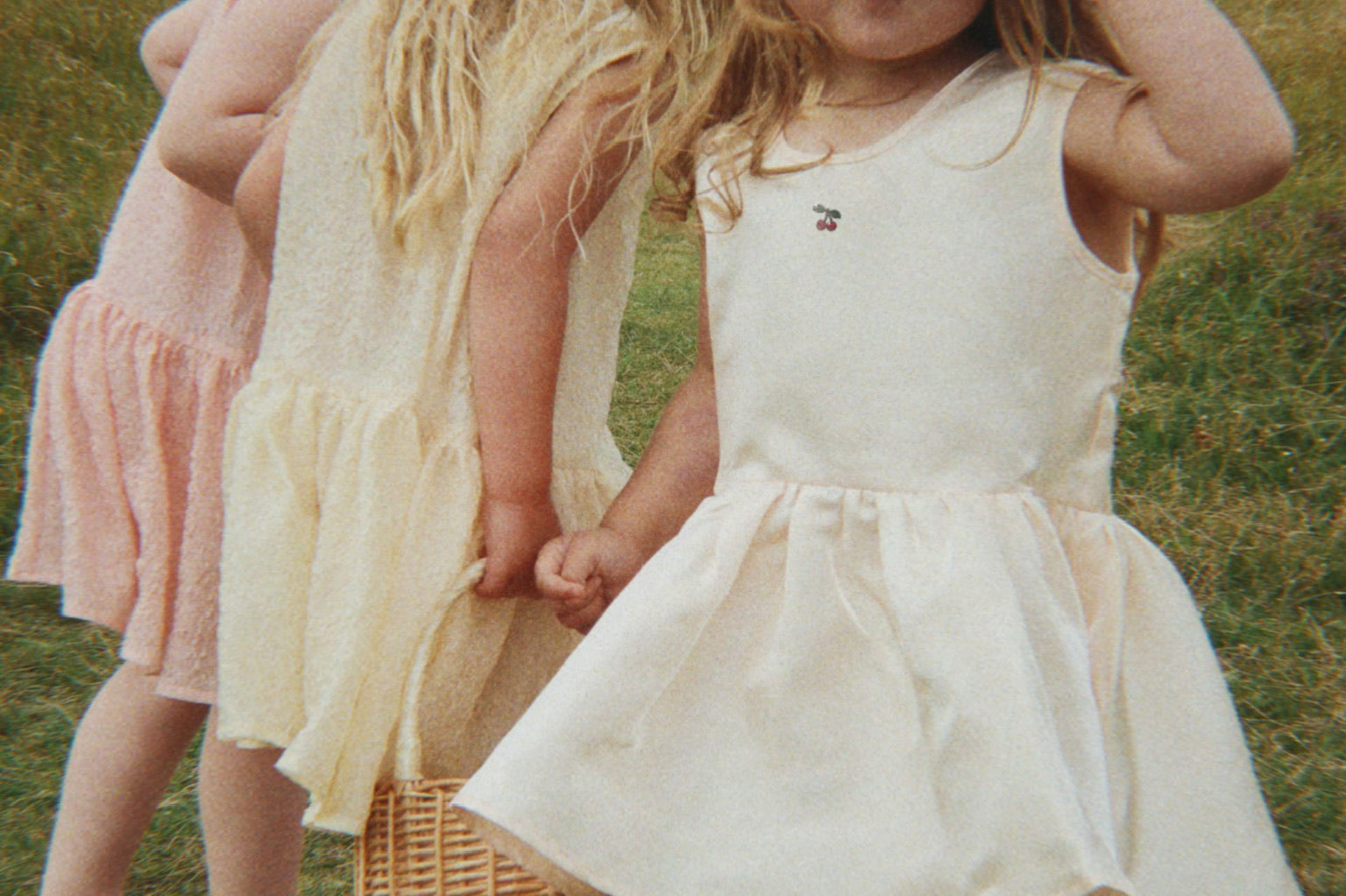 Konges Sløjd A/S WOVEN DRESSES buttercream