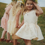 Konges Sløjd A/S WOVEN DRESSES buttercream