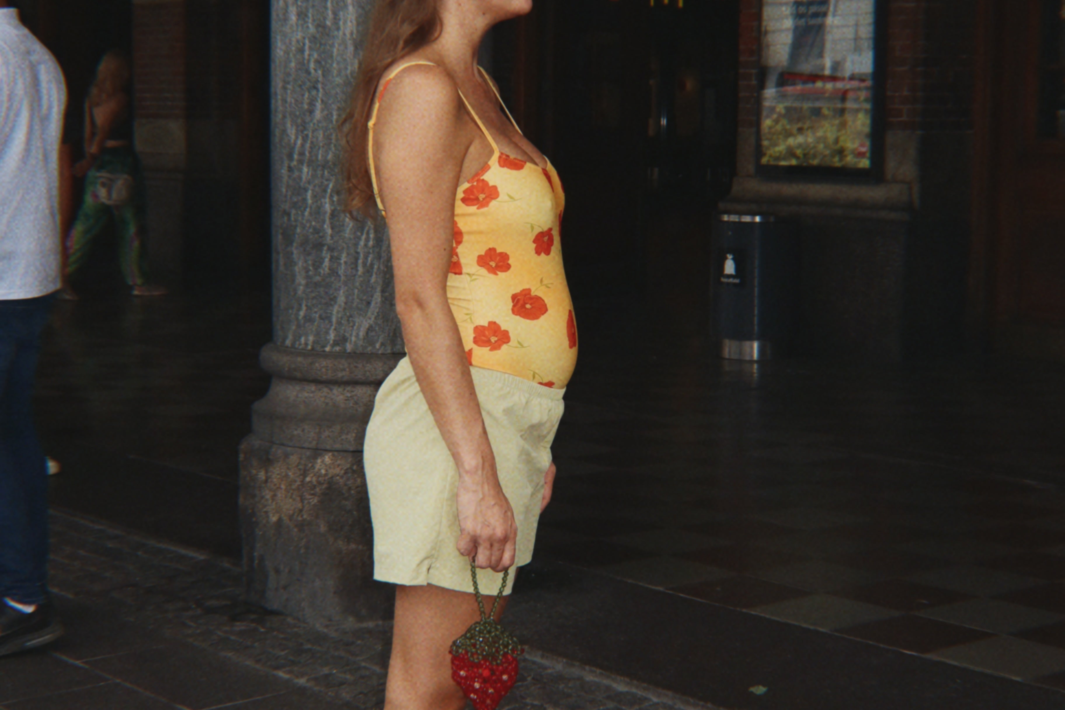 Konges Sløjd A/S WOVEN SHORTS & BLOOMERS pale olive green/ermine