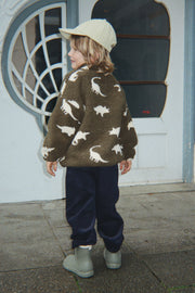 Konges Sløjd A/S TEDDY & FLEECE dino silhouette