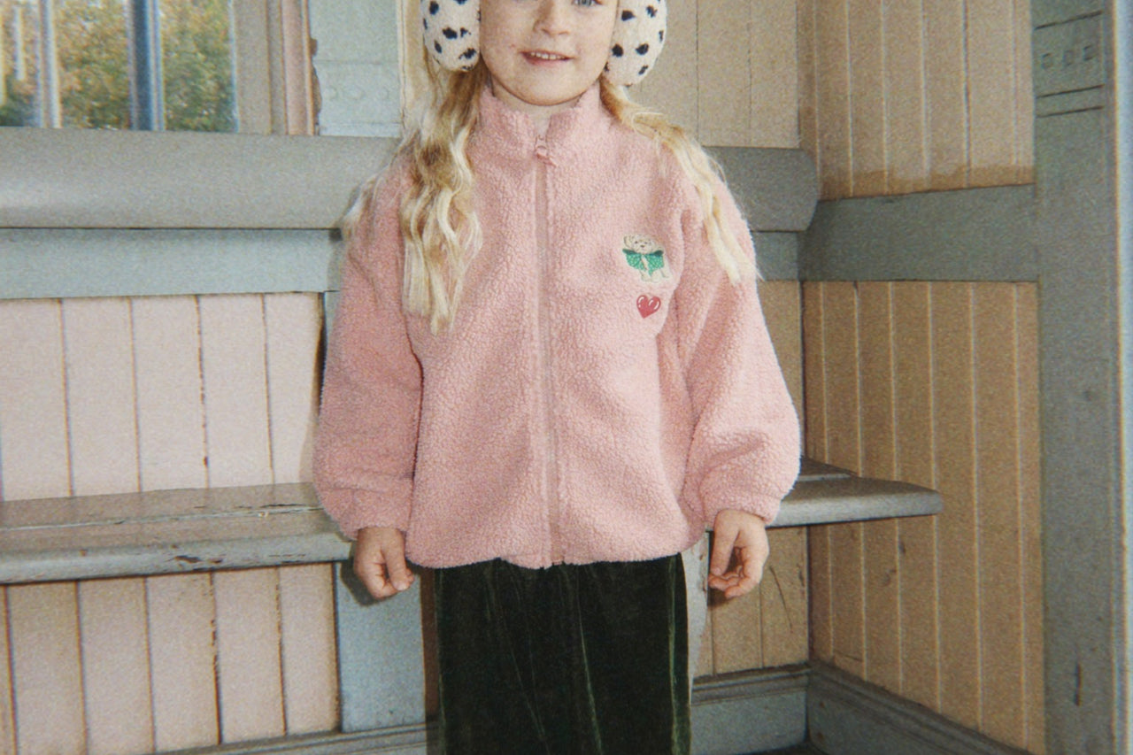 Konges Sløjd A/S TEDDY & FLEECE mellow rose
