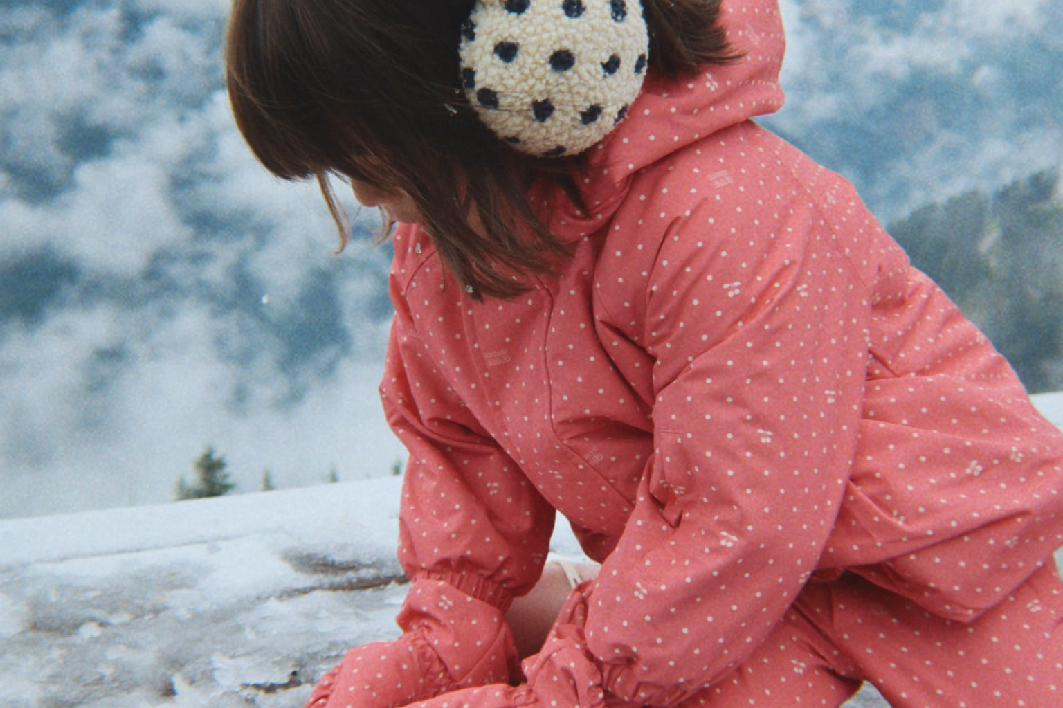 Konges Sløjd A/S GLOVES cherry berry dot