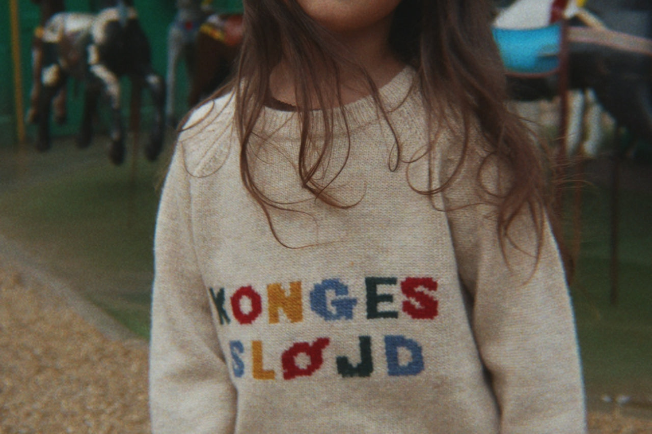 Konges Sløjd A/S WOVEN PANTS teddy coeur