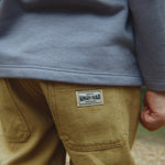 Konges Sløjd A/S WOVEN PANTS khaki