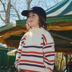 Konges Sløjd A/S JERSEY BLOUSES tangerine stripe