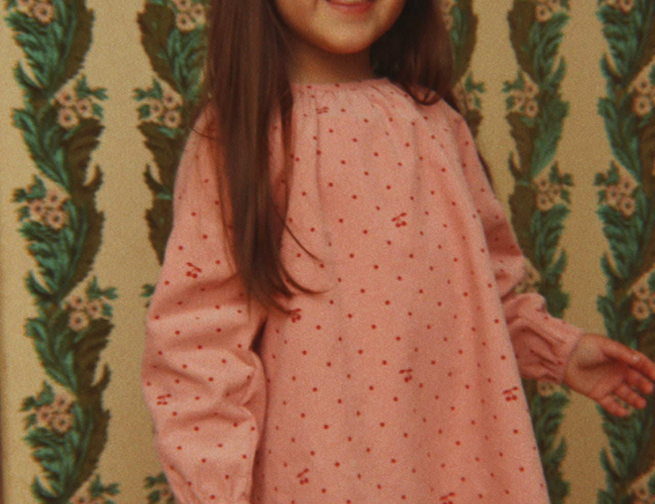Konges Sløjd A/S WOVEN DRESSES cherry dot scarlet