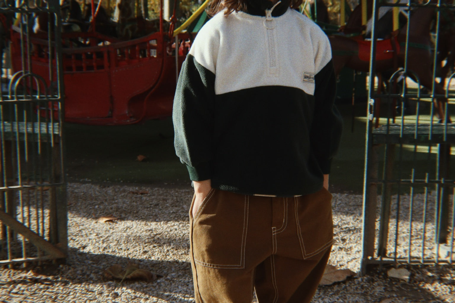 Konges Sløjd A/S WOVEN PANTS ermine