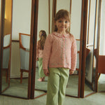 Konges Sløjd A/S JERSEY PANTS leek green